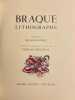 Braque lithographe.. [BRAQUE] - MOURLOT (Fernand) & PONGE (Francis)