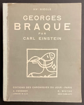 Georges Braque.. [BRAQUE] - EINSTEIN (Carl)