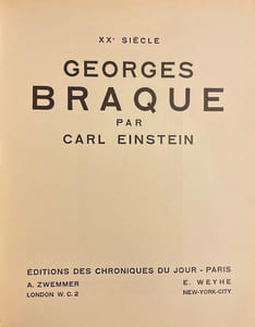 Georges Braque.