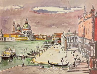 Yves Brayer. Aquarelles.