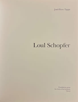 Loul Schopfer.. [SCHOPFER] - TAPPY (José-Flore)