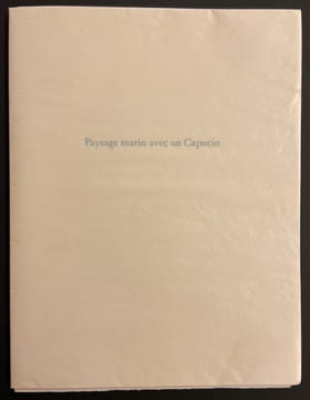 Caspar David Friedrich. Paysage marin avec un Capucin. Seelanschaft mit Kapuziner.. [ERNST (Max)] -  KLEIST (Heinrich von) - BRENTANO (Clemens) - ...