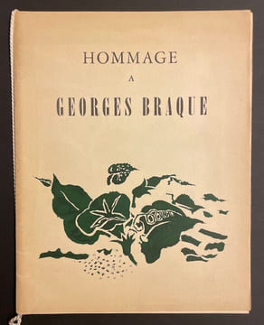 Hommage à Georges Braque.. [BRAQUE (Georges)]
