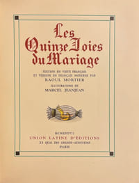Les quinze joies du mariage.