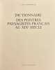 Dictionnaire des peintres paysagistes français au XIXe siècle.. HARAMBOURG (Lydia)