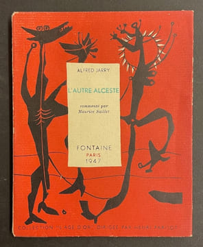 L'autre Alceste. Drame en cinq récits.. JARRY (Alfred)