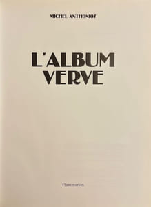 L'album Verve.