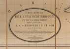 Carte réduite de la mer Méditerranée et de la mer Noire, dédiée et présentée à S. M. l'Empereur et Roy.... LAPIE (Pierre) - RIZZIV ZANNONI (Giovanni ...