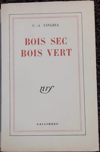 Bois sec bois vert (Oeuvre complète - Première série).