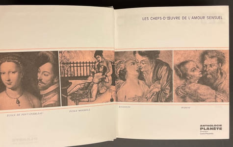Les chefs-d'oeuvre de l'amour sensuel.