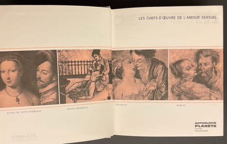 Les chefs-d'oeuvre de l'amour sensuel.. ANTHOLOGIE PLANETE