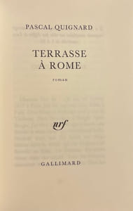 Terrase à Rome.
