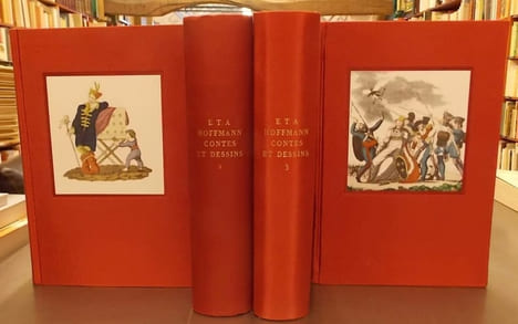 Contes et dessins I - IV.. HOFFMANN (E. T. A.)