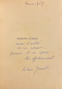 Saisons suisses.