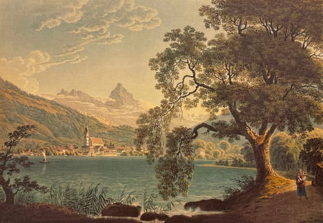 Voyage pittoresque aux lacs de Zurich, Zoug, Lowerz, Egeri et Walenstadt.. WETZEL (Johann-Jakob)