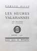 Les heures valaisannes.. BILLE (Edmond)