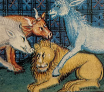 Les fables d'Esope.