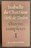 Oeuvres complètes.. CHARRIERE (Isabelle de) [ou] ZUYLEN (Belle de)
