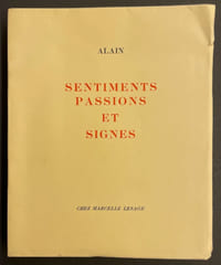 Sentiments, passions et signes.