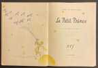 Le Petit Prince.. SAINT-EXUPERY (Antoine de)