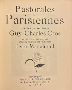 Pastorales Parisiennes.
