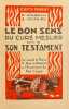 Le bon sens du curé Meslier, suivi de son testament.. D'HOLBACH & VOLTAIRE