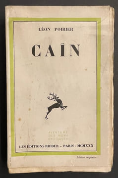 Caïn. Aventure des mers exotiques. POIRIER (Léon)