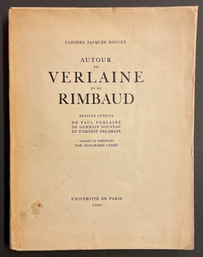 Autour de Verlaine et de Rimbaud.. DOUCET (Jacques)