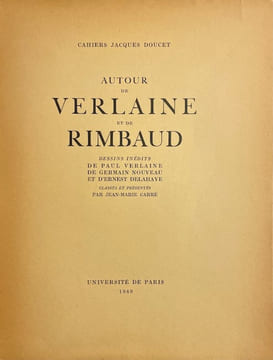 Autour de Verlaine et de Rimbaud.. DOUCET (Jacques)
