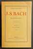 J.-S. Bach, Le musicien poète.. SCHWEITZER (Albert)