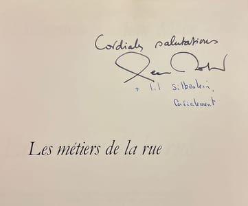 Les métiers de la rue.