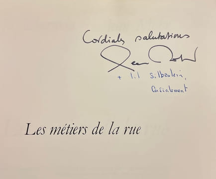 Les métiers de la rue.. MOHR (Jean), SILBERSTEIN (Jil).