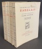 Les oeuvres de M. Fran&ccedil;ois Rabelais.. RABELAIS (Fran&ccedil;ois) 