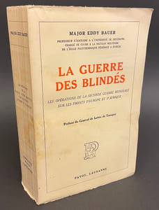 La guerre des blindés. Les opérations de la seconde guerre mondiale sur les fronts d'Europe et d'Afrique.
