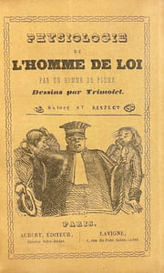 Physiologie de l'homme de loi, par un homme de plume.