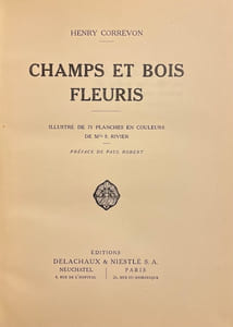 Champs et bois fleuris.