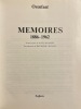 M&eacute;moires 1886 - 1962.. OZENFANT (Am&eacute;d&eacute;e)