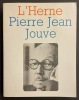 Cahier de L'Herne Pierre Jean Jouve.. [JOUVE] - KOPP (Robert) & ROUX (Dominique de)