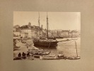 Vue du Port de Cannes.. DAVANNE (Louis-Alphonse)