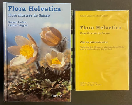 Flora Helvetica. Flore illustrée de Suisse. + Clef de détermination.. LAUBER (Konrad) & WAGNER (Gerhart)