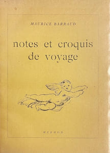 Notes et croquis de voyage.