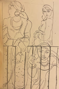 Notes et croquis de voyage.