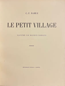 Le petit village.