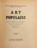 Art populaire.. COLLECTIF
