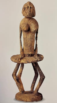 Statuaire Dogon.. LELOUP (Hélène), RUBIN (William), SERRA (Richard), BASELITZ (Georg).