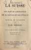La Suisse et les parties limitrophes de la Savoie et de l'Italie. Manuel du voyageur.. BAEDEKER (Karl)