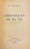 Chroniques de ma vie I & II.. STRAWINSKY (Igor)
