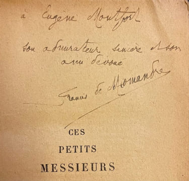 Ces petits messieurs.. MIOMANDRE (Francis de)