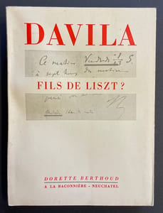 Davila, fils de Liszt?