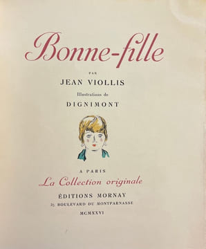 Bonne-fille.. [DIGNIMONT] - VIOLLIS (Jean)